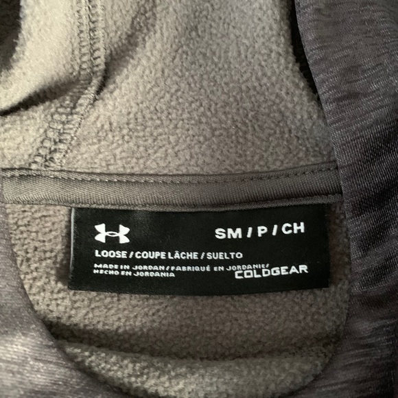 Dark grey Under Armour hoodie - Picture 2 of 2
